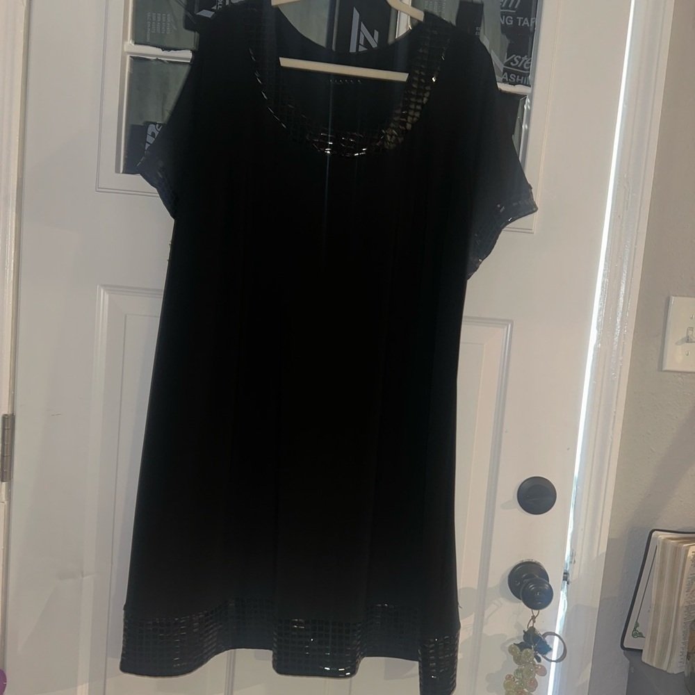 Tiana B. Black Mini Dress - Picture 2 of 6